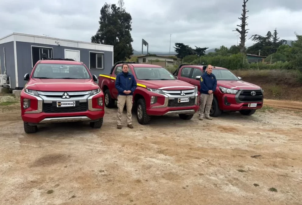 Los Vilos: PDI recupera seis camionetas avaluadas en más de $200 millones