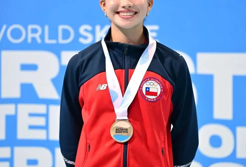 Josefa Ramos hace historia en China: joven coquimbana remató sexta en Mundial de Patinaje