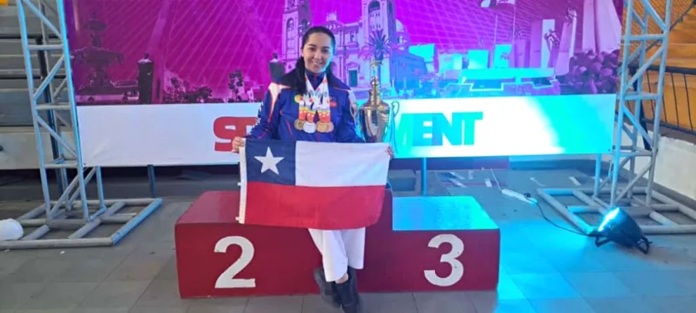 Es de oro: Ignacia Alarcón doblega al cáncer y a sus rivales sobre el tatami