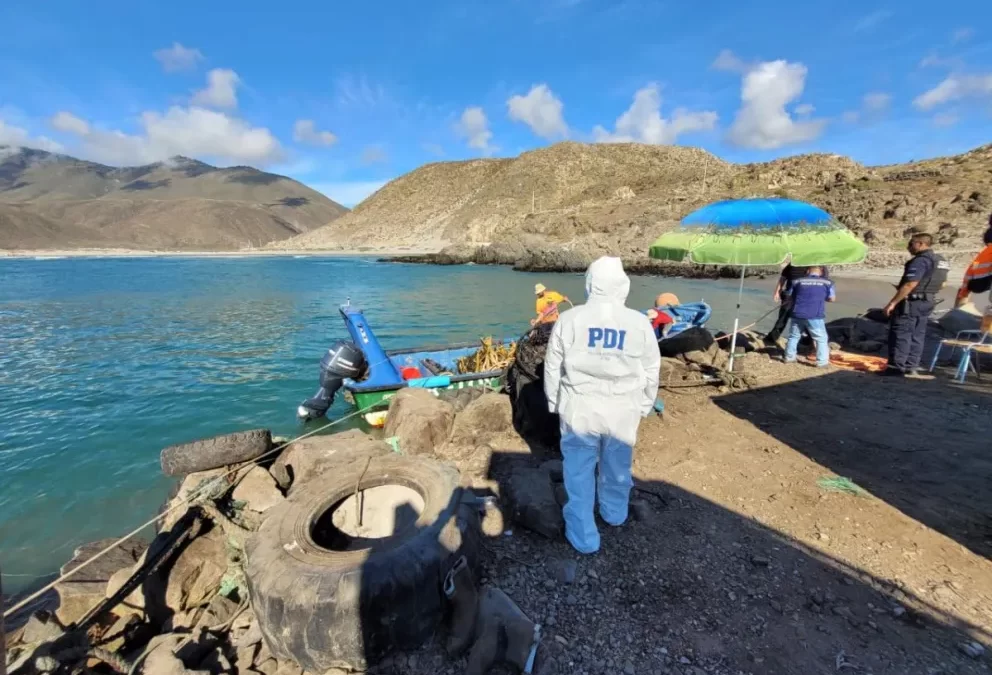 Hallan cadáver de hombre de 51 años en caleta Río Limarí de Ovalle