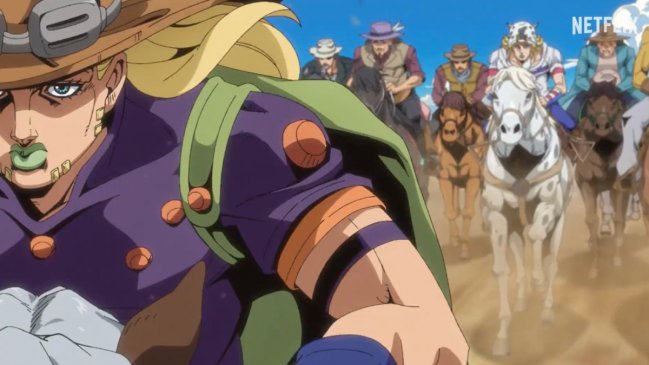 «JoJo’s Bizarre Adventure» llega con su «Steel Ball Run» a Netflix