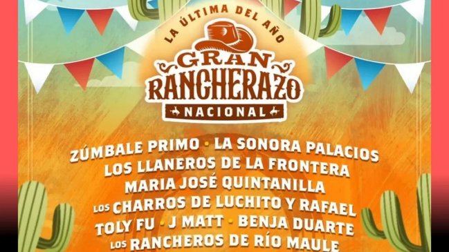 Evento ranchero en el Hipódromo Chile se canceló por no pago
