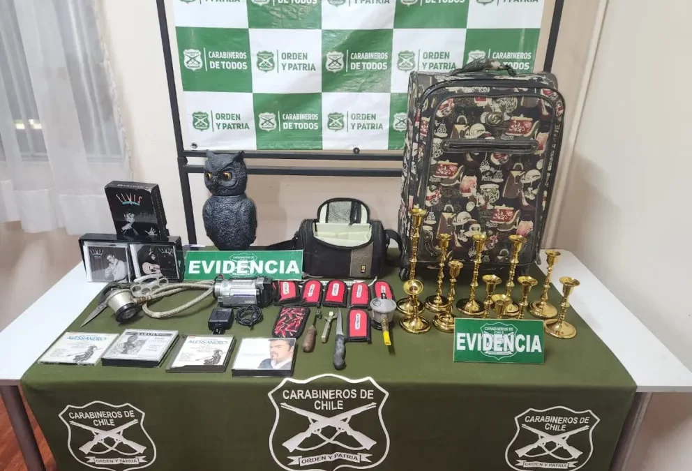 Capturan dos veces en dos días a conocido delincuente en Vicuña