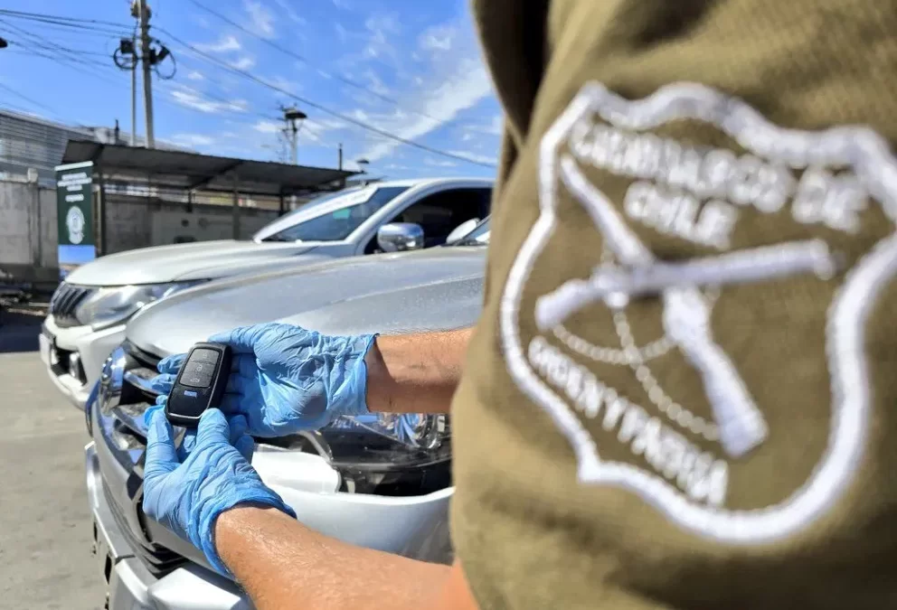 Caen en Coquimbo: Desbaratan banda interregional que traficaba vehículos robados