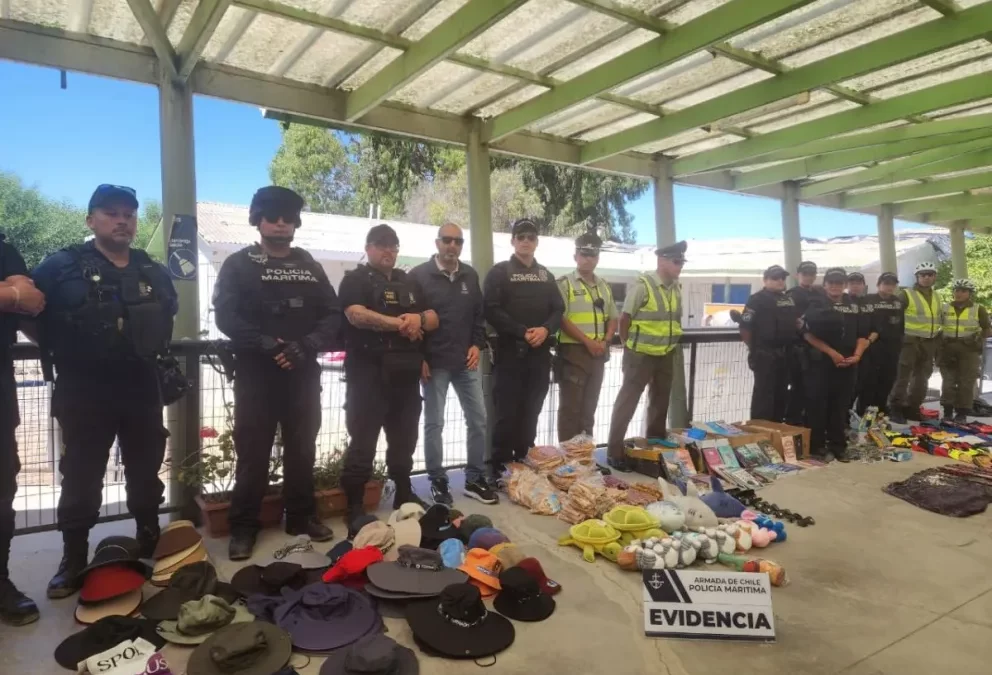 Incautan más de 900 productos de comercio ilegal en Tongoy